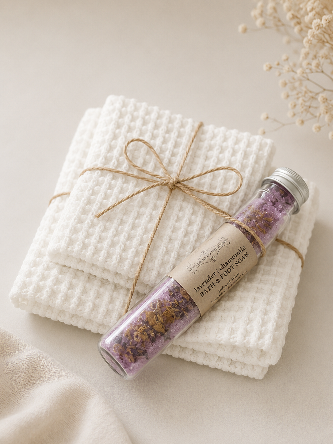 Lavender Bath Soak Gift Bundle