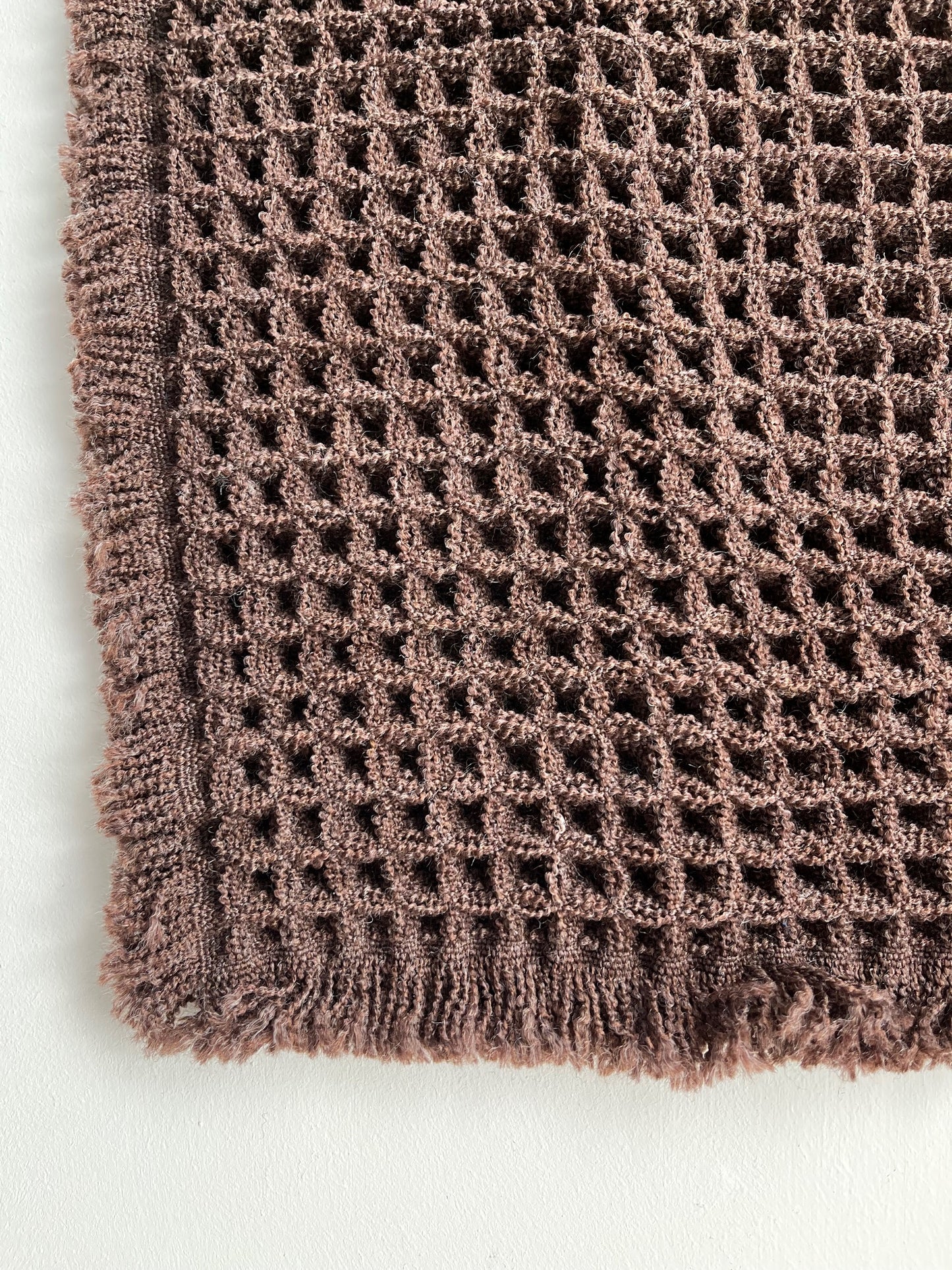 Microfiber Waffle Non slip Bath Mat - Chocolate