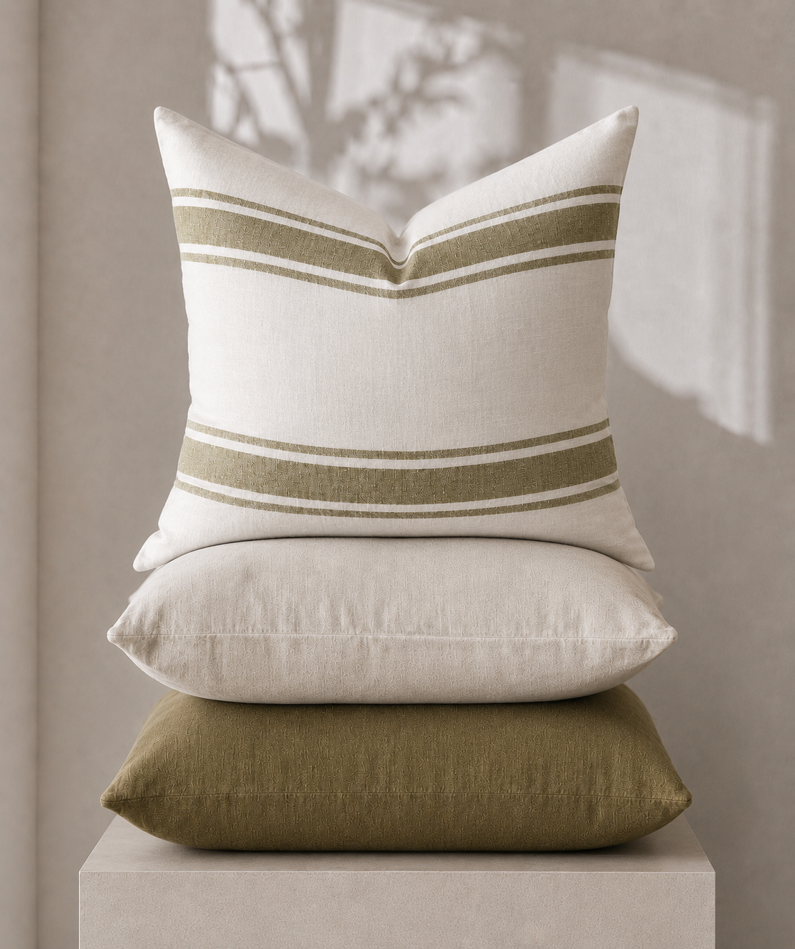 Cushion Bundle - Farmhouse - Olive
