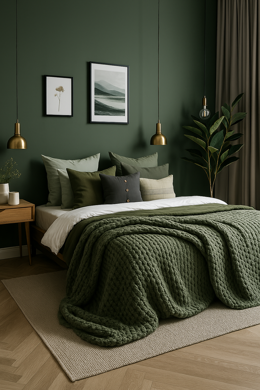 Pure Linen Cushion Cover - Dark Charcoal