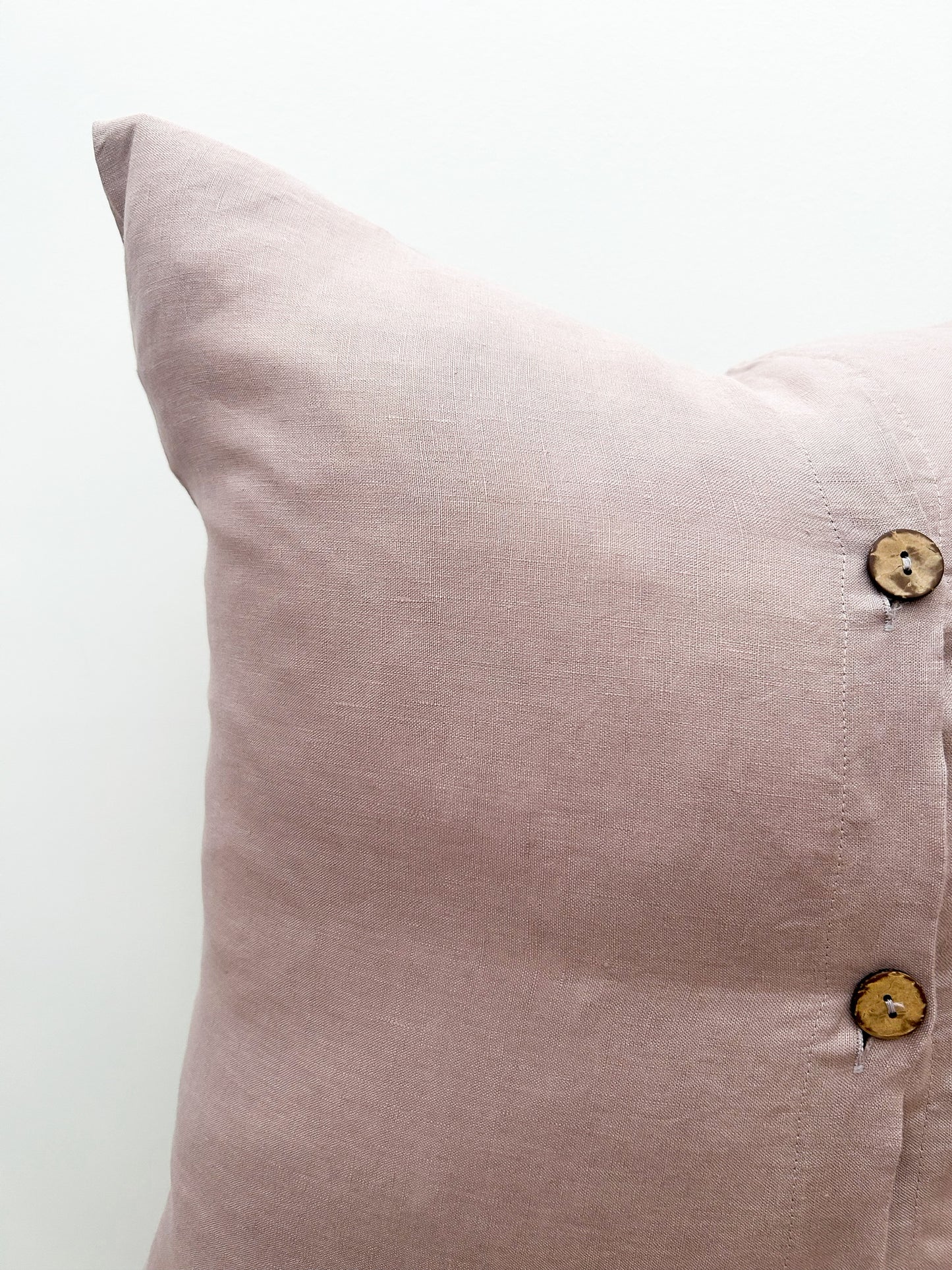 Pure Linen Cushion Cover - Lilac