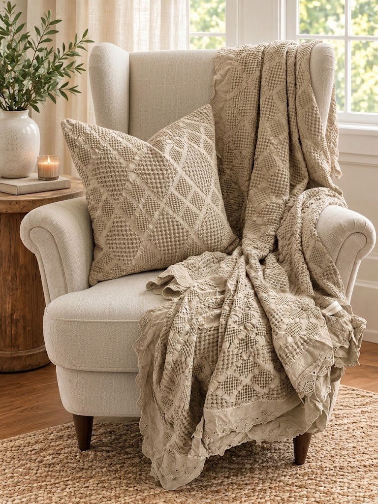 Textured Waffle Bundle - Natural