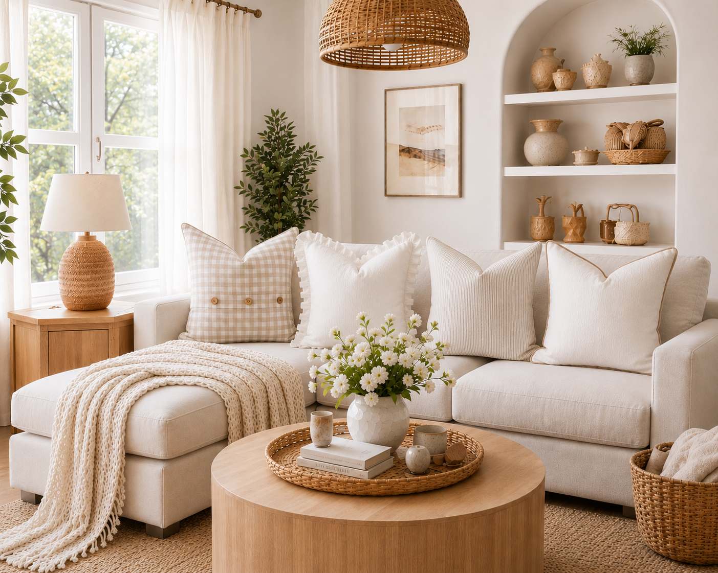 Pure Linen Cushion Cover Bundle - Neutral