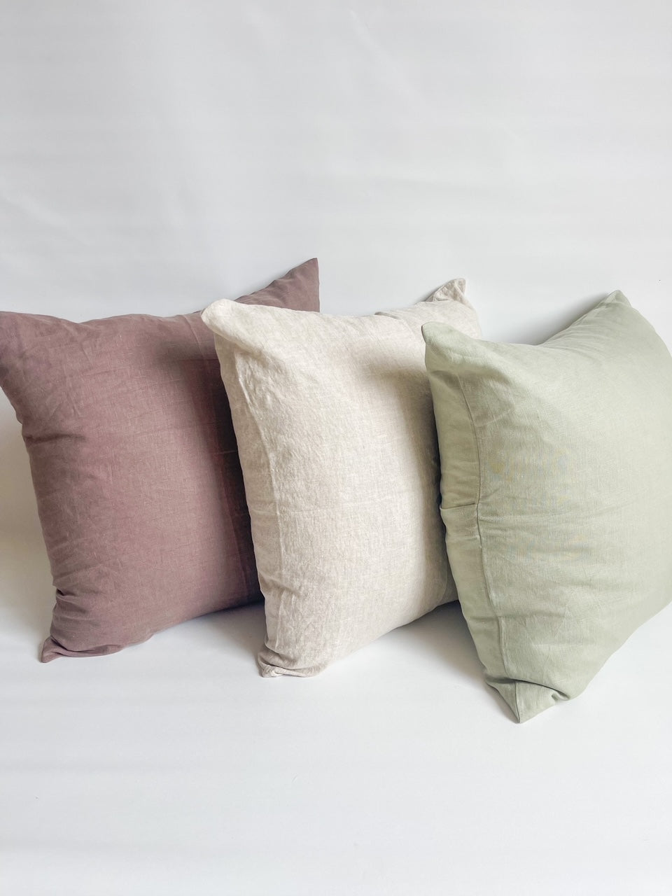 Pure Linen Cushion Cover - Pistachio