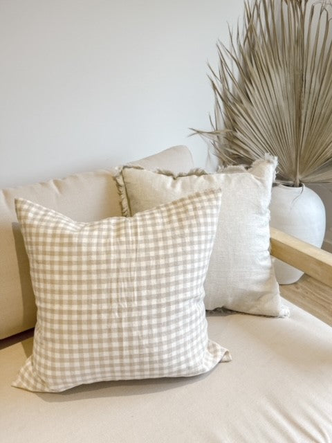 linen, linen cushion, cushion with buttons, throw cushion, scatter cushion, coastal styling, coastal linen, giftware, online homewares, torquay linen, torquay homewares, netral decor, boho cushion, hanptons cushion, beige linen cushion, patterned linen cushion, sofa linen cushion, cotton cushion, feather cushions, feather filled linen cushion, minimal styling, interior decorating australia, home beautiful, farmhouse decor, farmhouse cushion, cozy home interiors, interior inspo, home sweet home