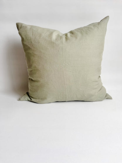 Linen Cushion - Pistachio
