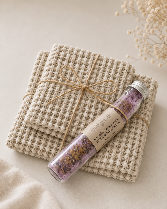 Lavender Bath Soak Gift Bundle