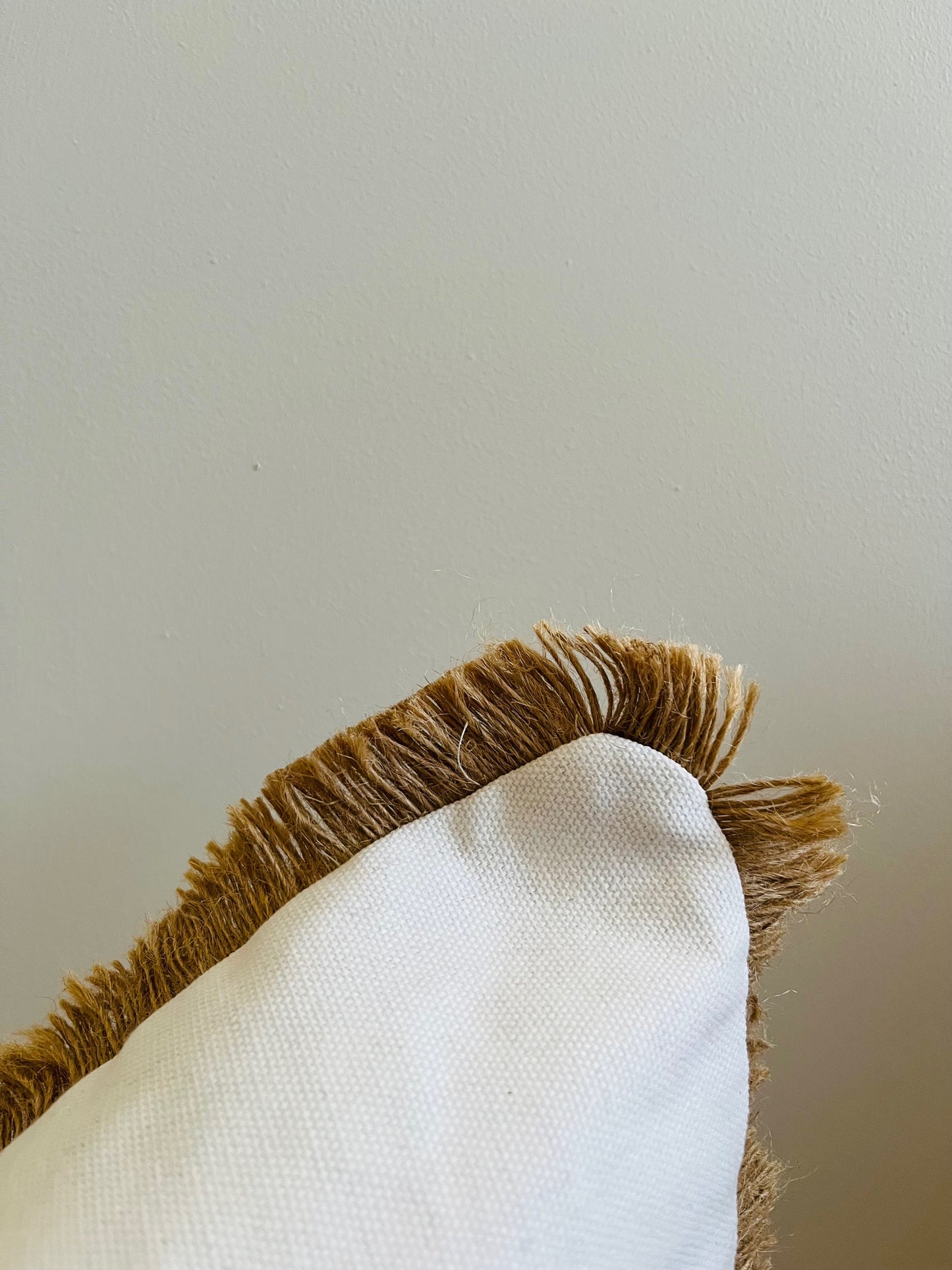 Palm Breeze Embroidered Cushion Cover – Limited Edition - Brown