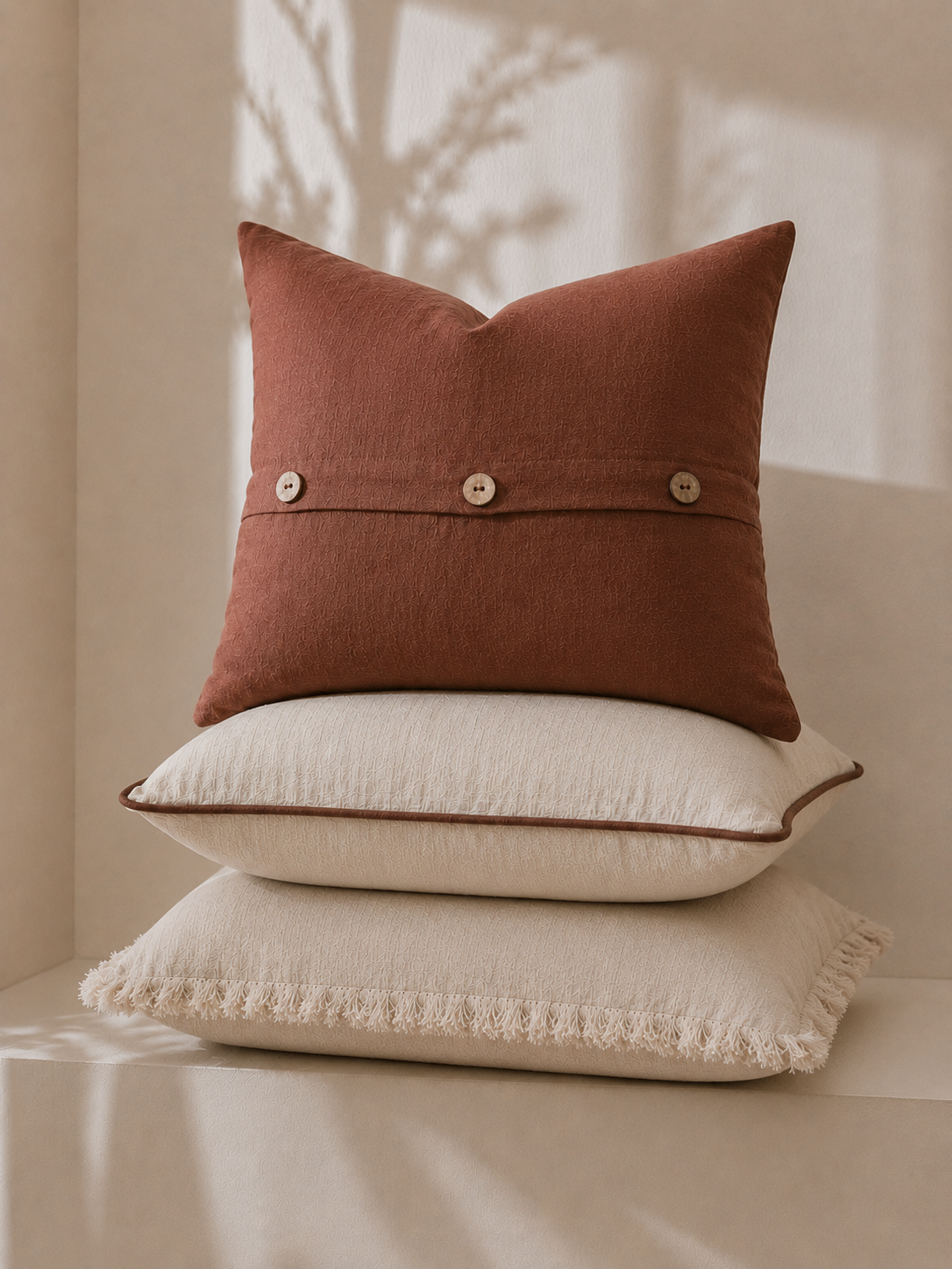Pure Linen Cushion Bundle - Earthy
