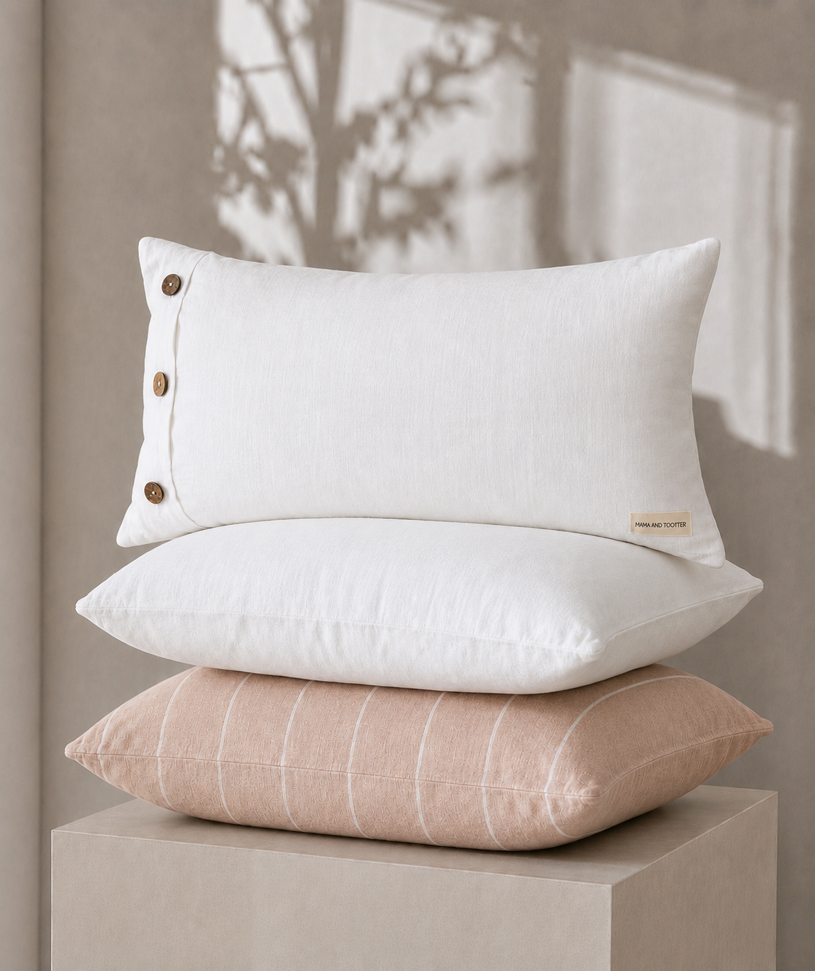 Cushion Bundle - Pink & White