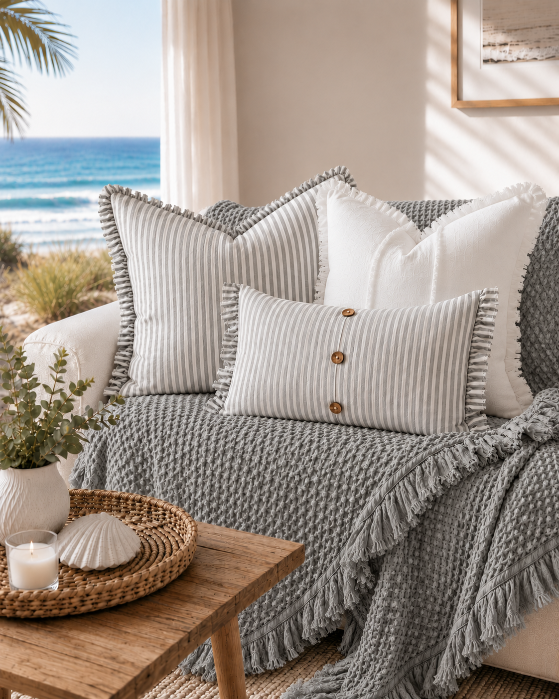 Home Decor Styling Bundle - Coastal Grey