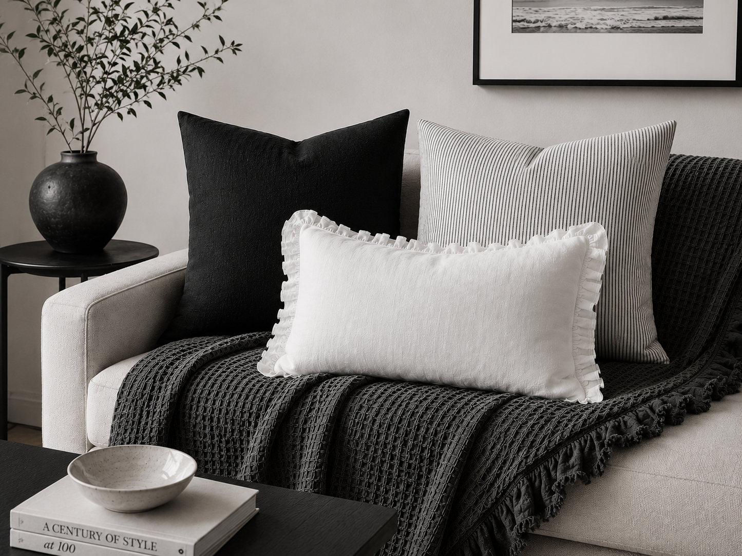 Home Decor Styling Bundle - Monochrome