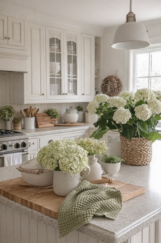 100% Organic Cotton Rustic Waffle Tea Towel Extra Large - Light Olive