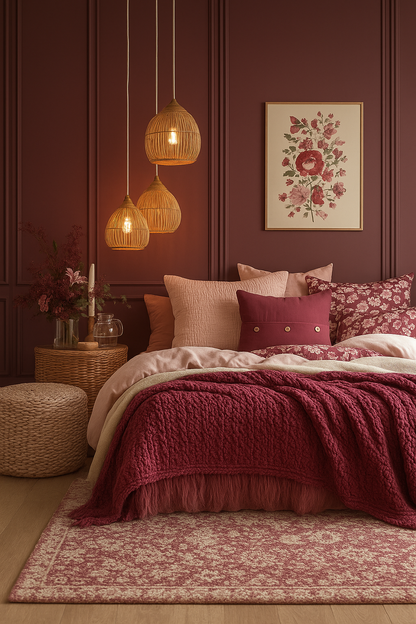 Pure French Linen Cushion Cover - Mulberry