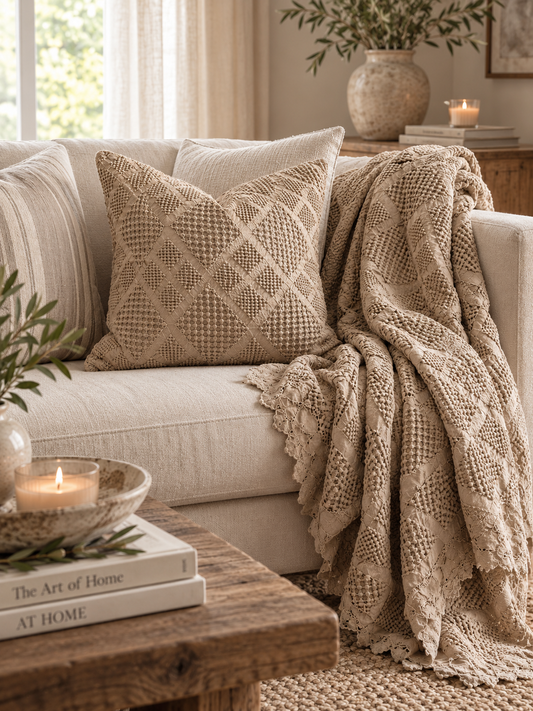 Textured Waffle Bundle - Natural