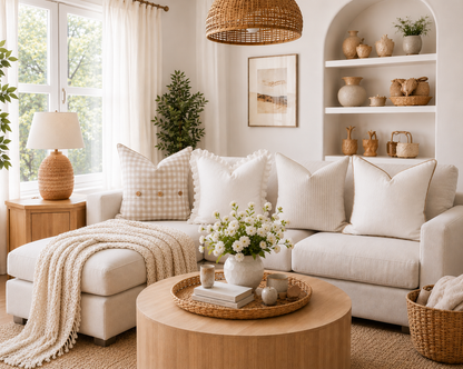 Pure Linen Cushion Cover Bundle - Neutral