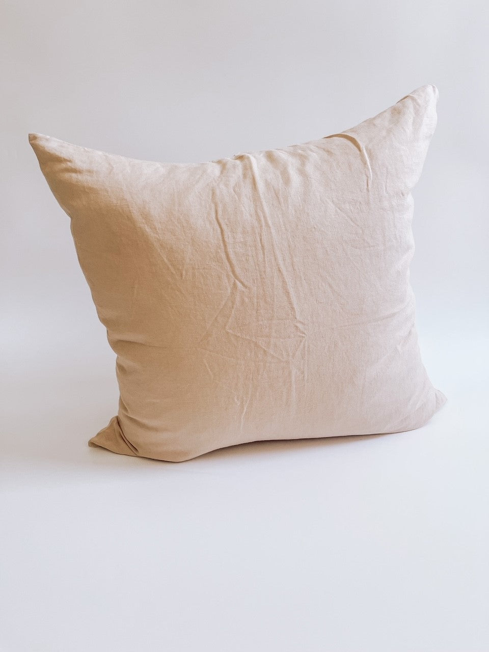 Linen Cushion - Light Clay
