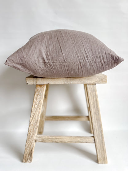 Linen Cushion - Clove