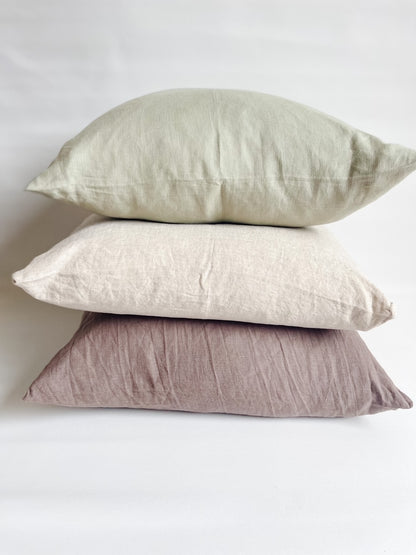 Linen Cushion - Pistachio