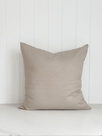 Linen cushion - Beige